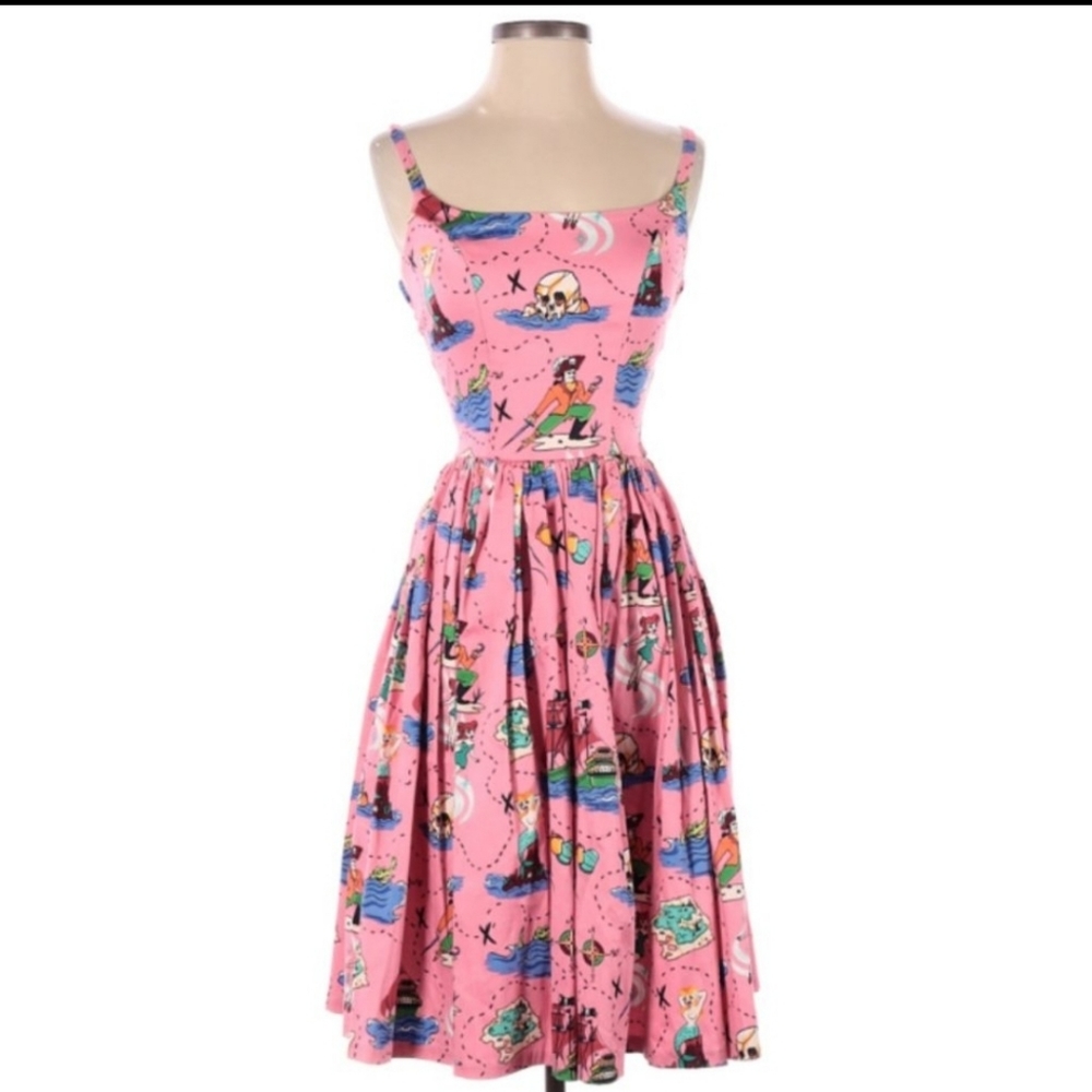 Jenny Dress in Neverland Print
